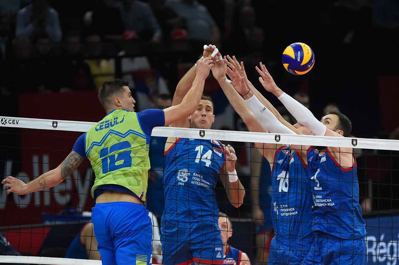 Serbia have won the men's European Volleyball Championships after a 3-1 victory over Slovenia in Paris ©EuroVolley