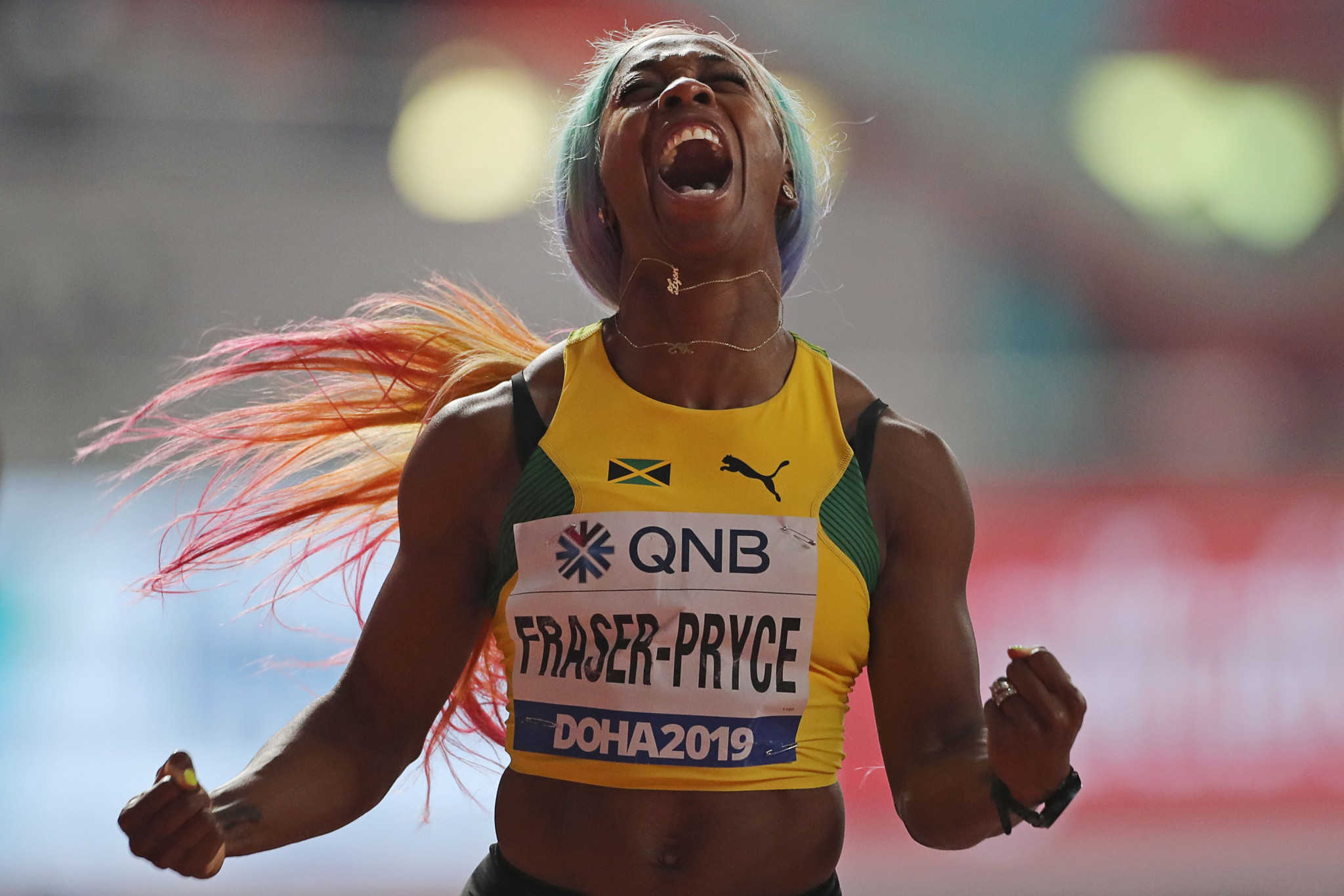  Fraser-Pryce regains women’s world 100m title in Doha as Sidorova and Taylor earn dramatic wins
