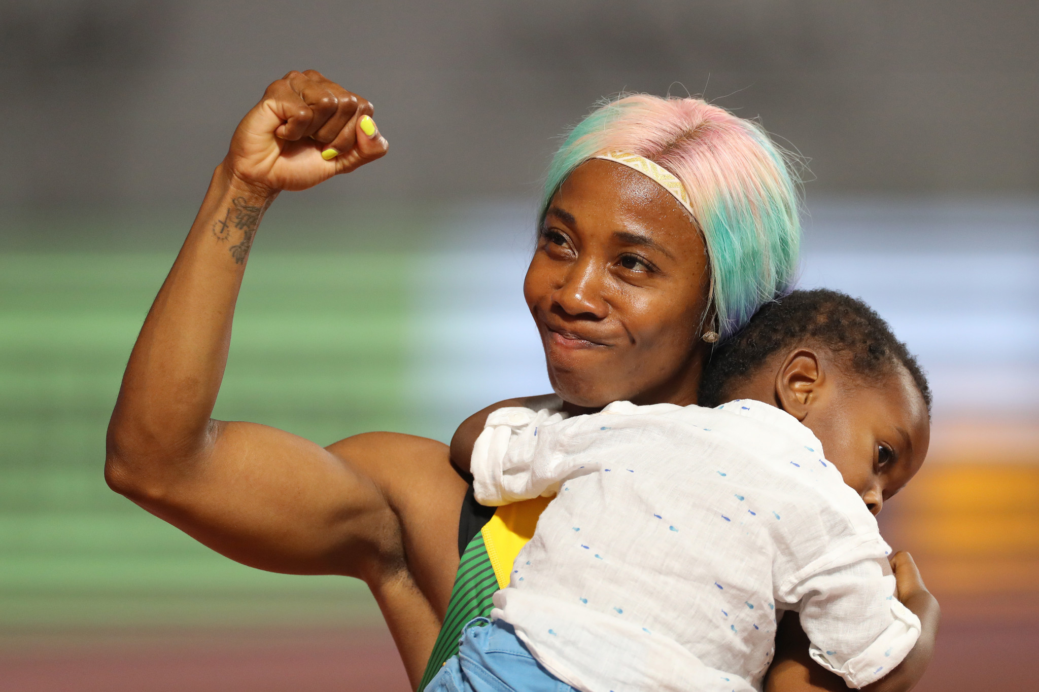Shelly-Ann Fraser-Pryce back on top of the world after pregnant pause