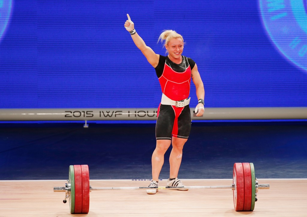 World records continue to tumble as Azeri claims hat-trick of golds at 2015 World Weightlifting Championships