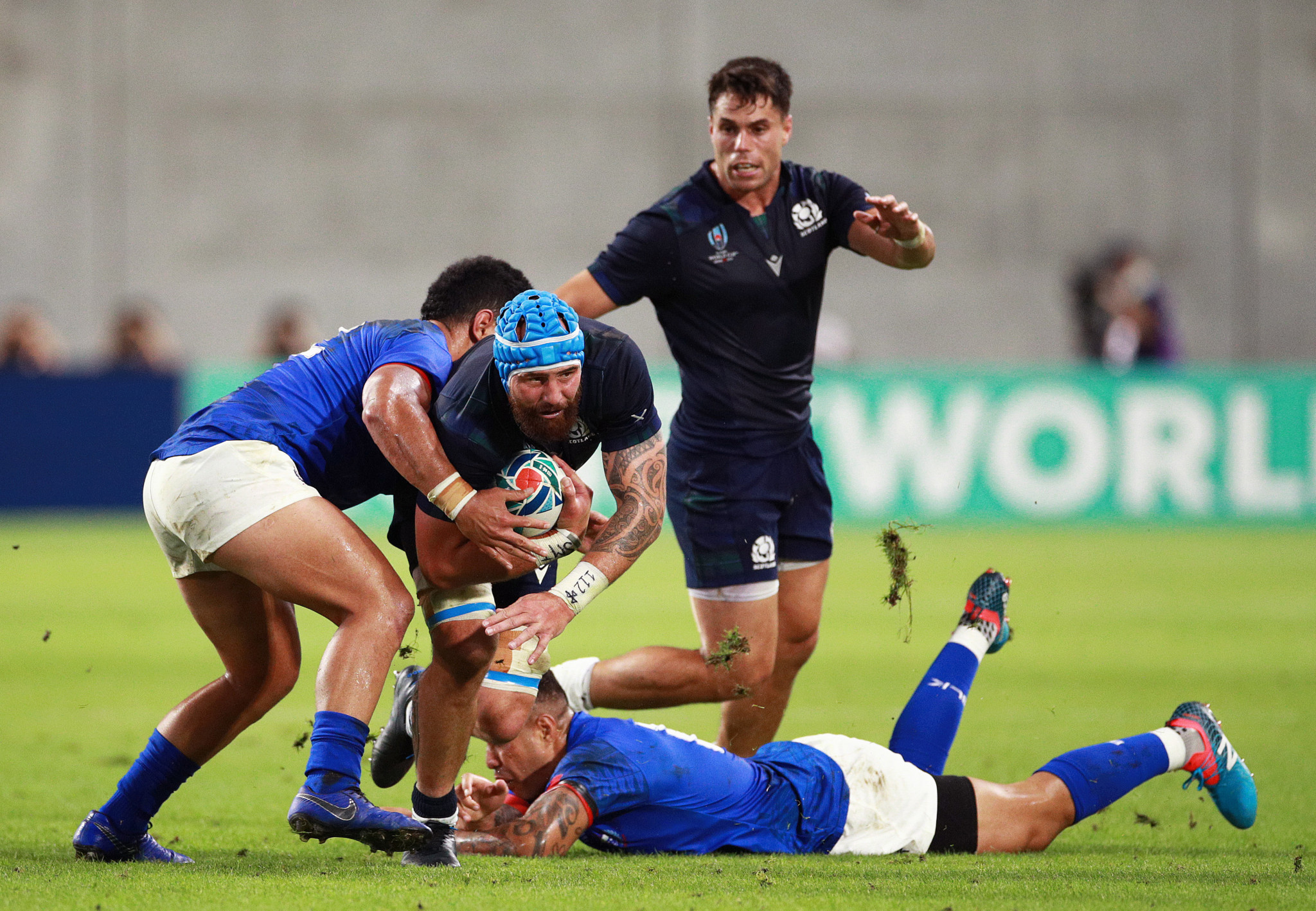 Scotland bounced back from their disappointing defeat to Ireland ©Getty Images