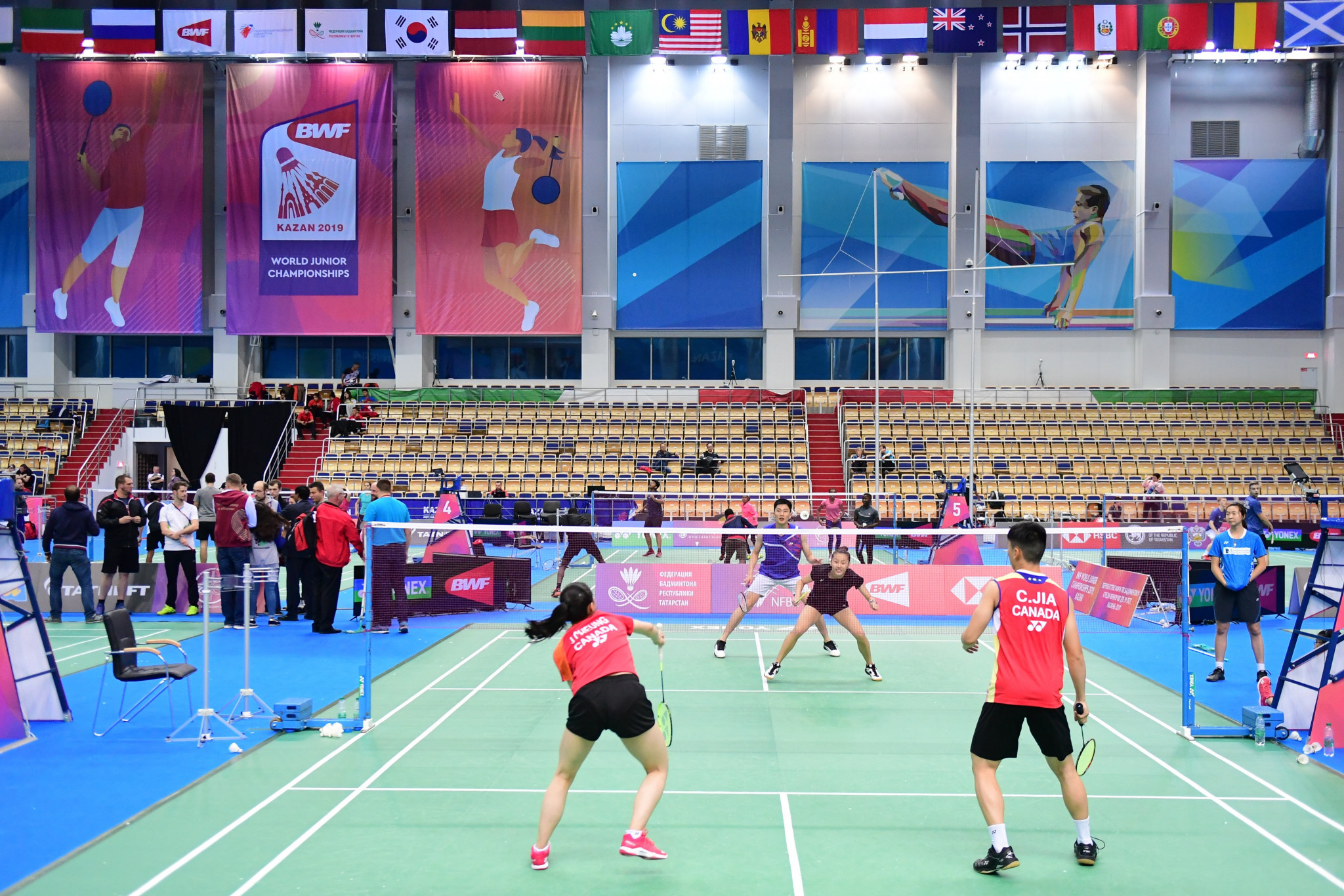 The BWF World Junior Championships got underway today with the start of the mixed teams event ©Twitter/BWF