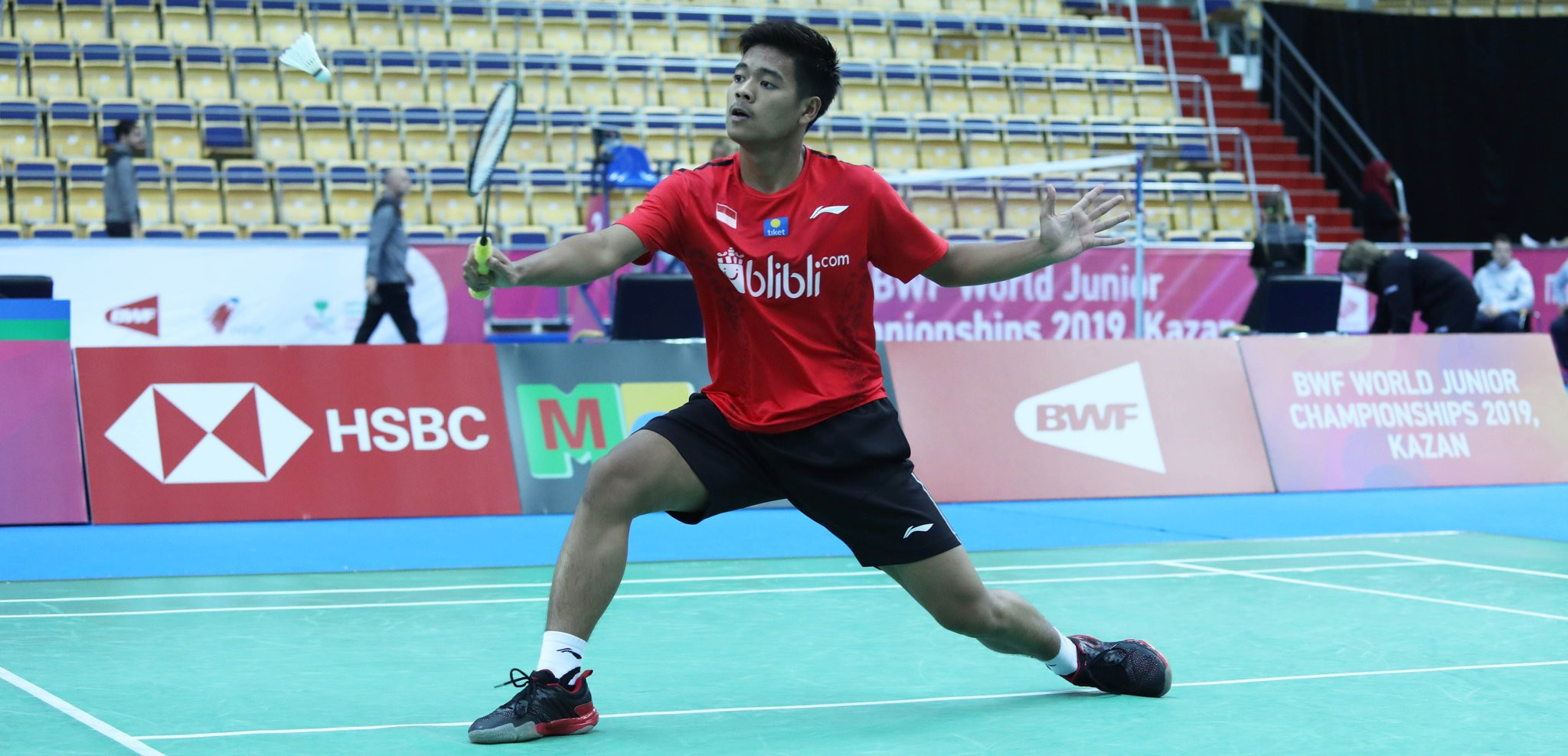 Top seeds Indonesia got off to the perfect start with a crushing 5-0 victory over Uganda ©Twitter