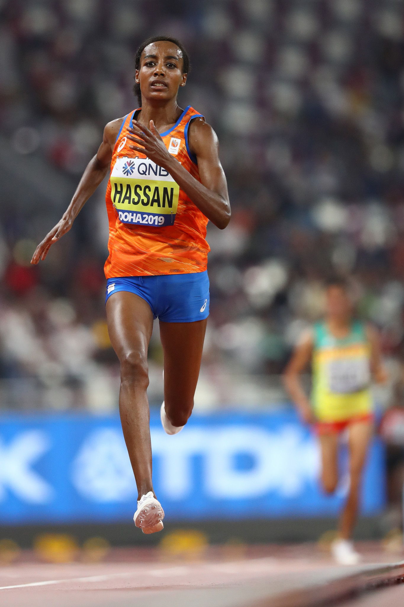 World 10,000m champion Sifan Hassan is among athletes set to receive a warning ©Getty Images
