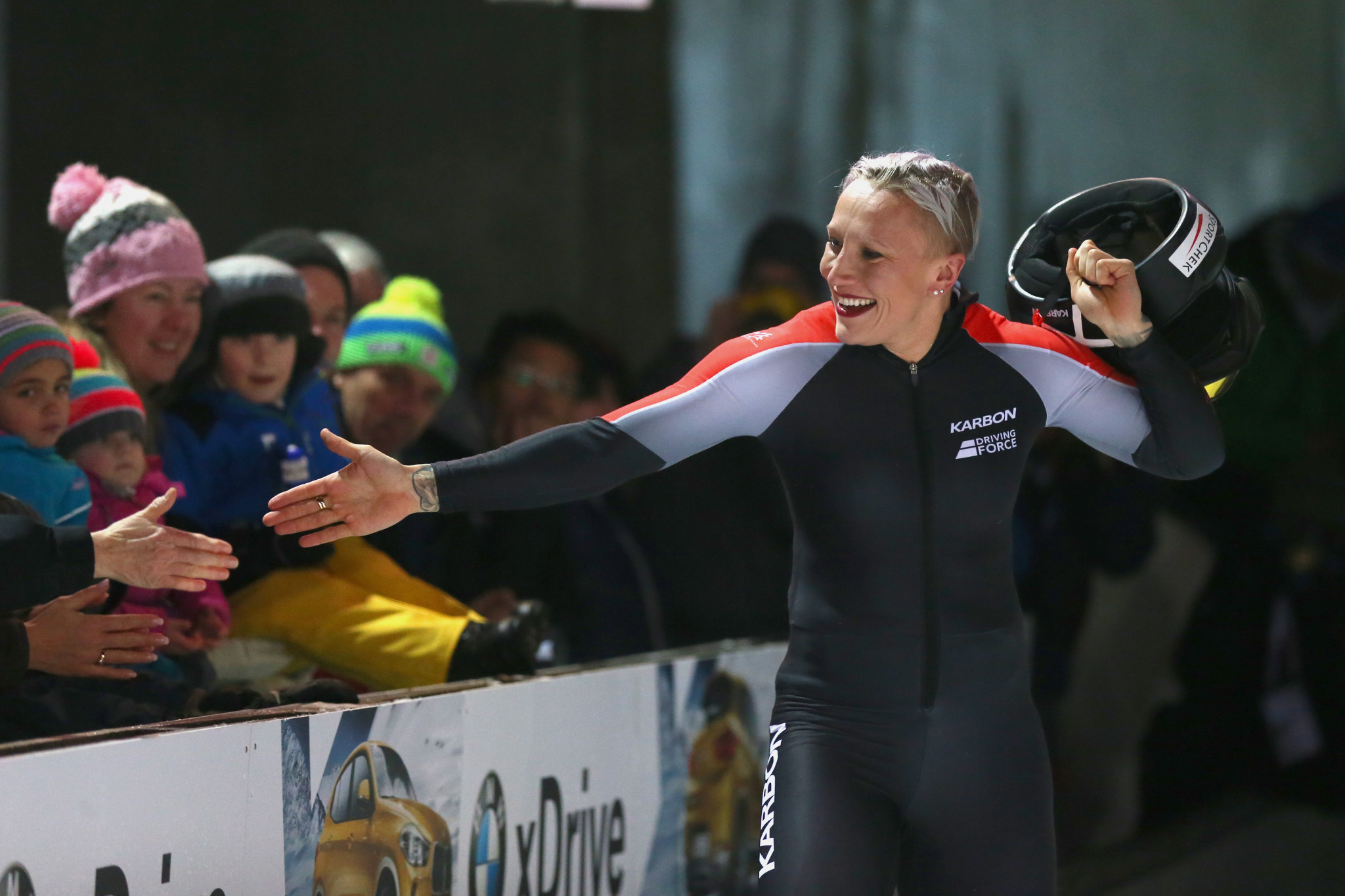 Double Olympic bobsleigh champion Kaillie Humphries says representing Canada was the greatest honour ©Getty Images