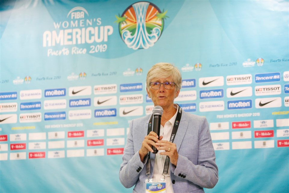 Carol Callan said the pre-Olympic qualifying draw was just a first step in FIBA's new competition system for women's basketball ©FIBA 