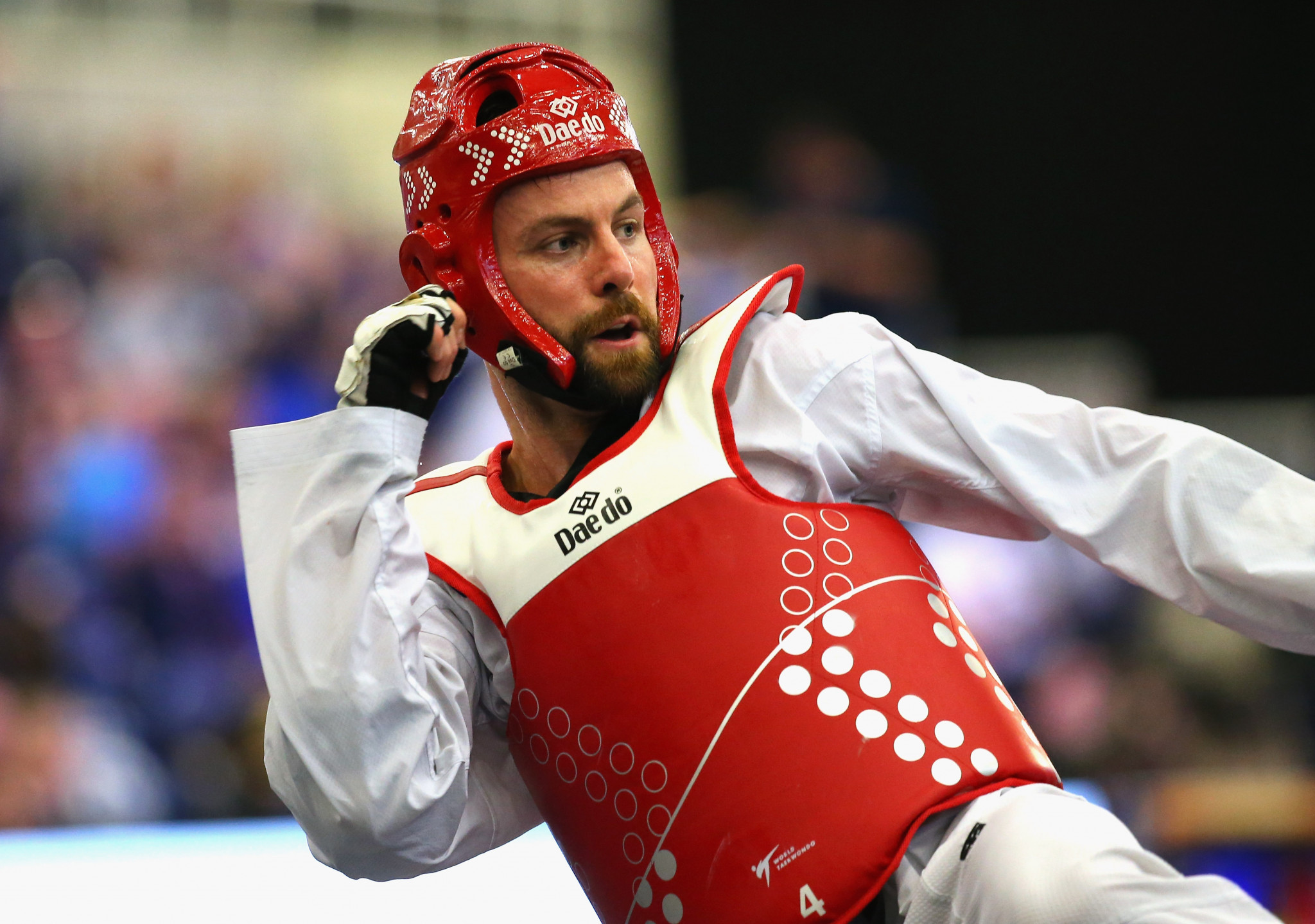 Damon Sansum finished his taekwondo career with a world silver and bronze ©Getty Images