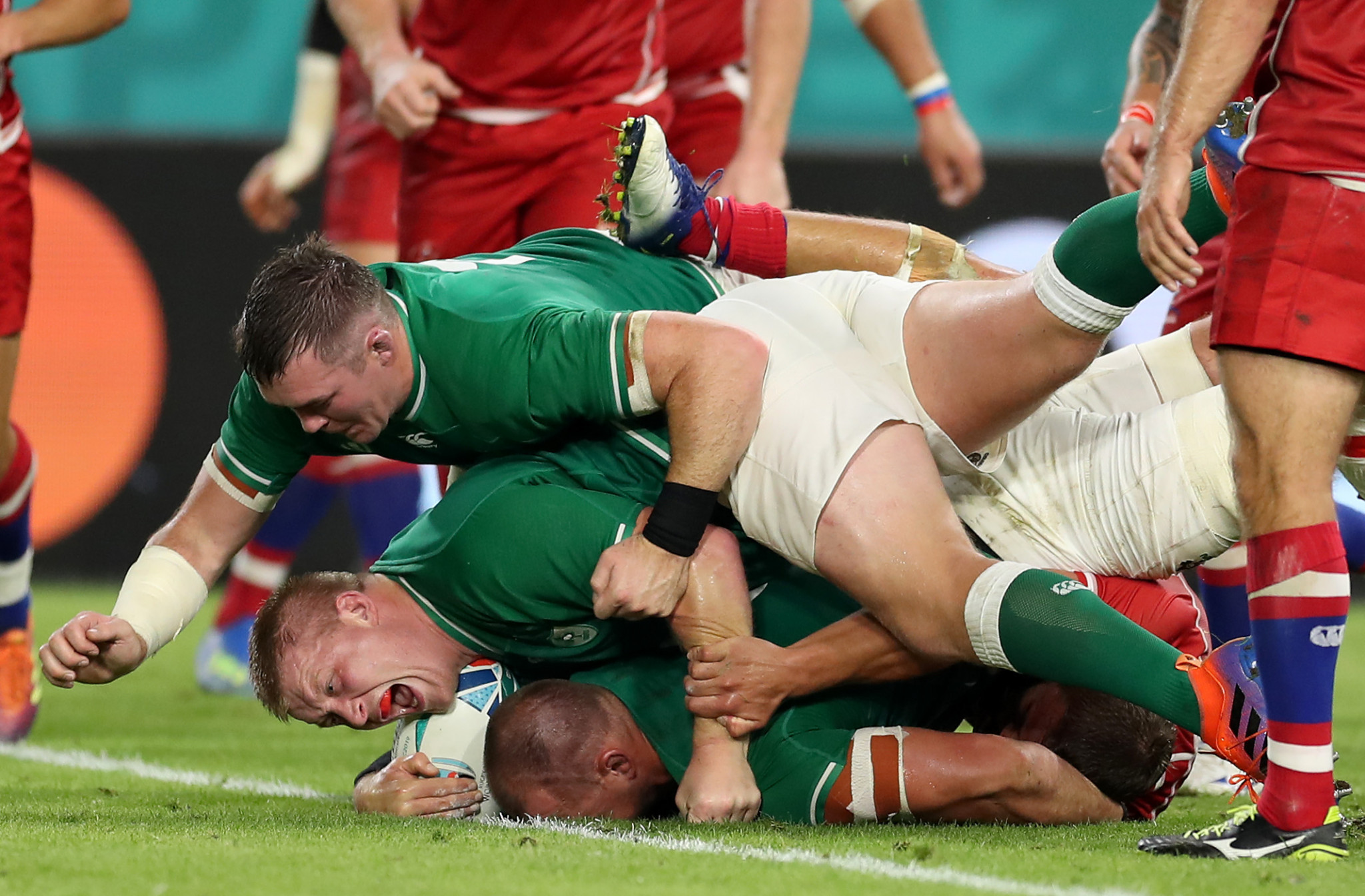 Ireland fail to impress in Rugby World Cup victory over Russia