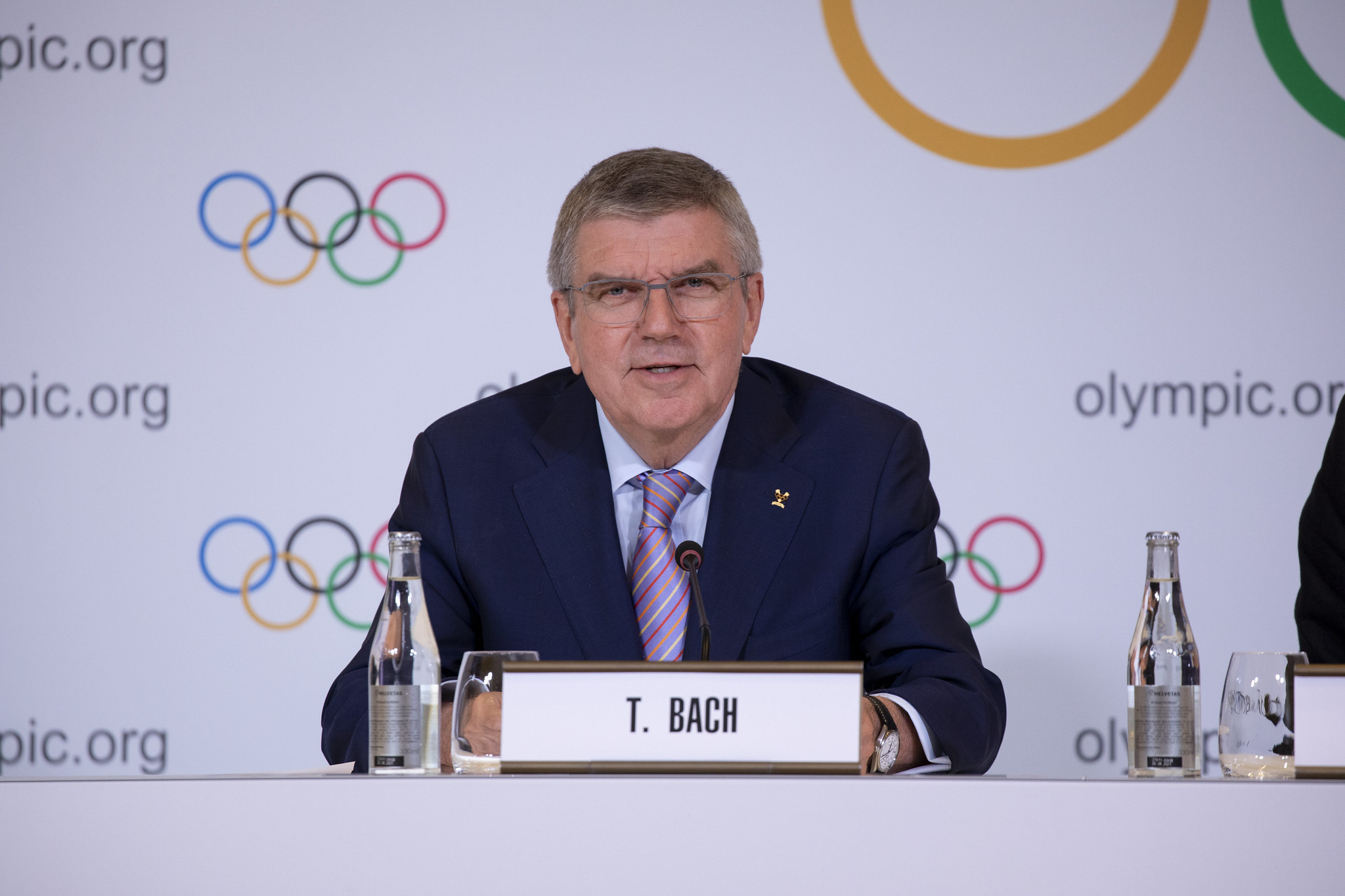 International Olympic Committee President Thomas Bach said he had never seen a country so well prepared for an Olympics ©IOC Media 