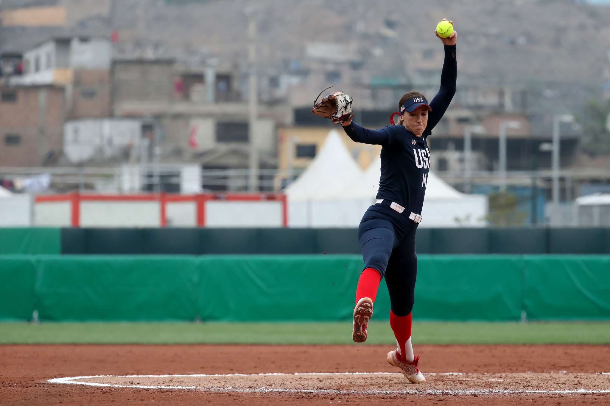Olympic softball hopefuls will be giving everything ©Getty Images