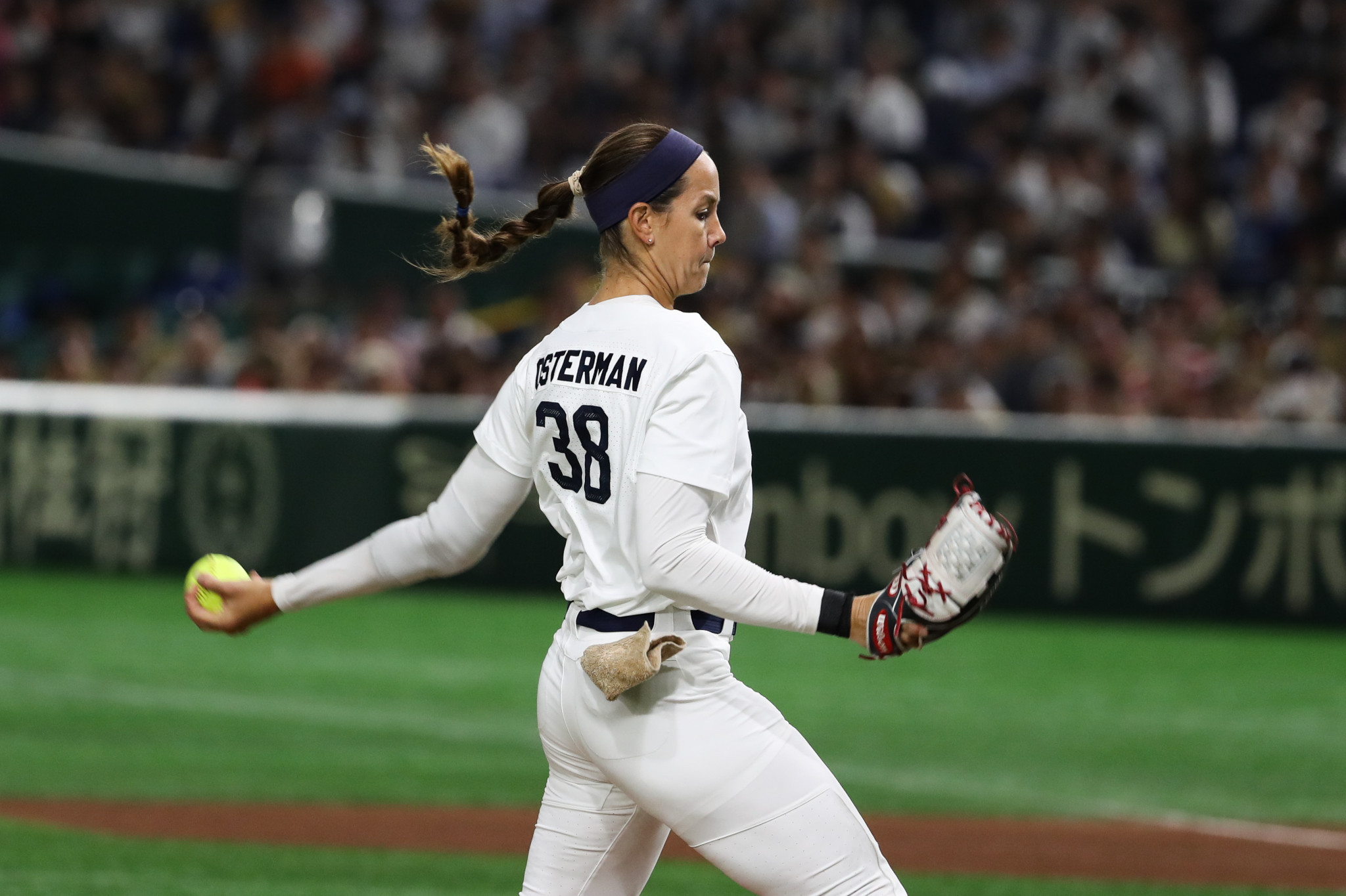Among the invited triallists are Cat Osterman, who won silver when softball was last included on the Olympic programme at Beijing 2008 ©Getty Images