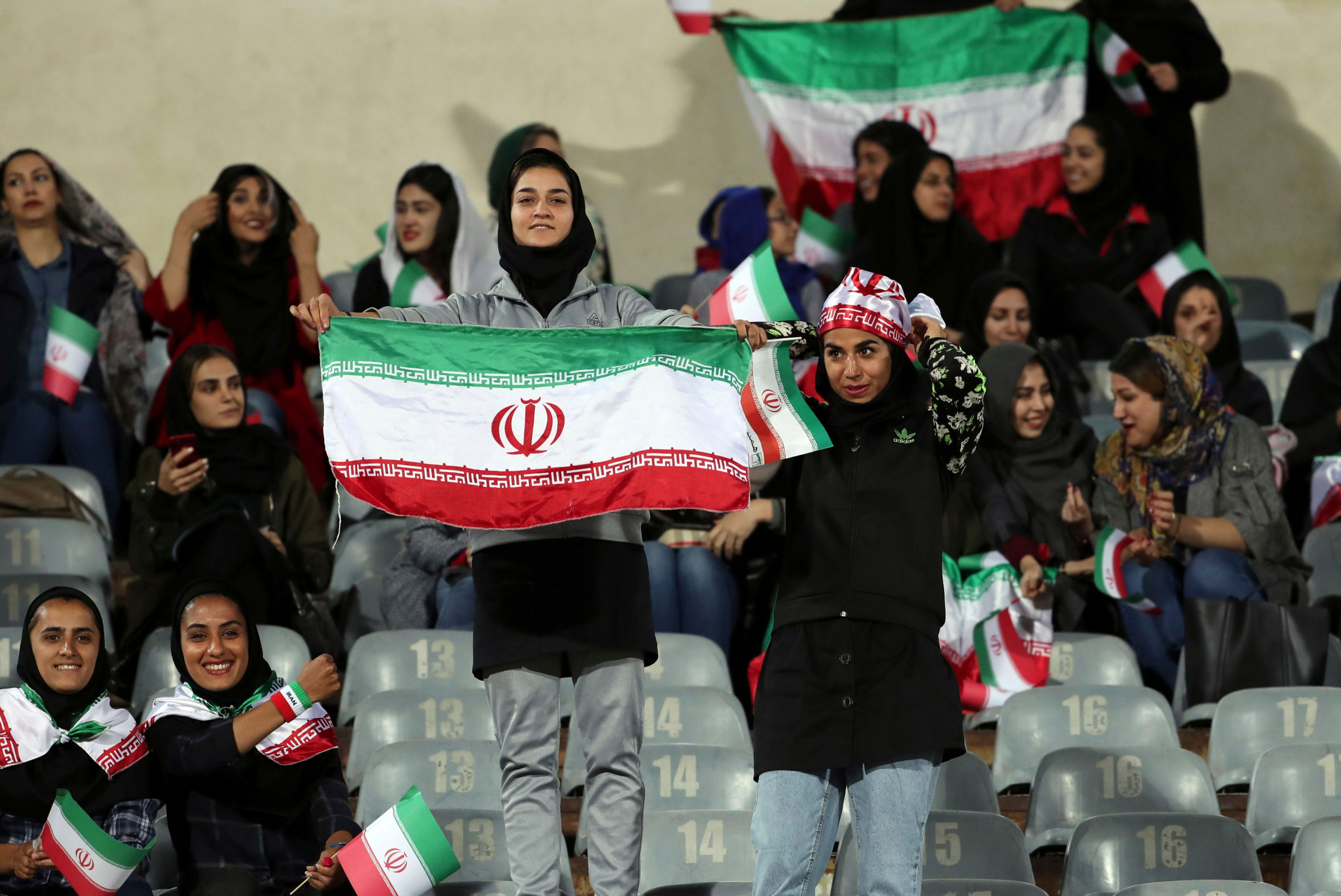 Iranian women have bought tickets to a FIFA World Cup qualifier ©Getty Images