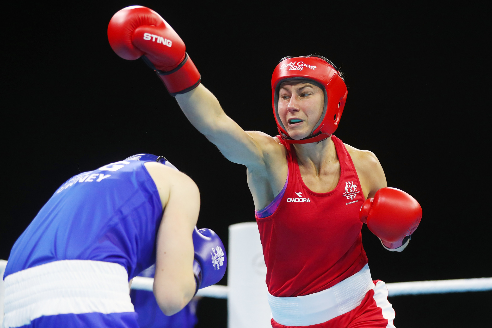 Australia's Commonwealth lightweight champion Anja Stridsman won her first bout of the World Championships ©Getty Images