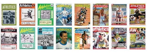 British magazine Athletics Weekly is among seven publications whose contribution to the sport has been marked by the award of a World Athletics Heritage Plaque ©IAAF