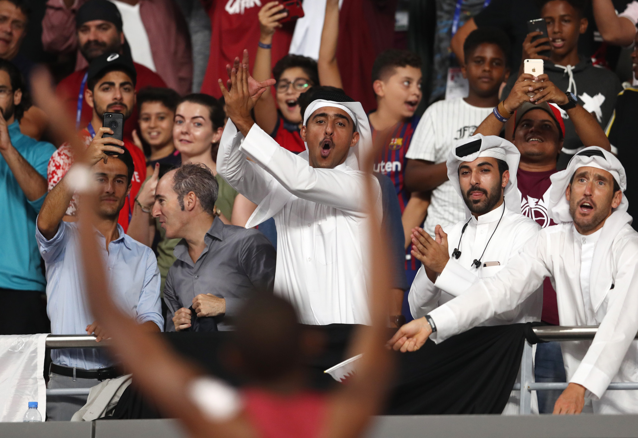 For fans in Doha it was the victory they had been hoping for - expecting even ©Getty Images