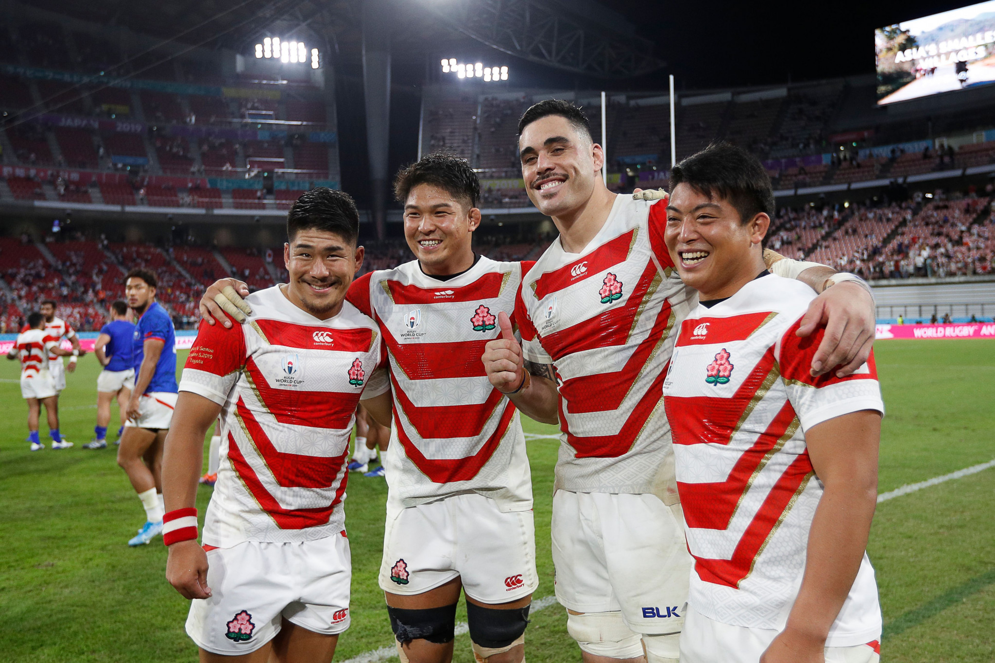 Japan's unbeaten start has undoubtedly helped the profile of the tournament in the region ©Getty Images