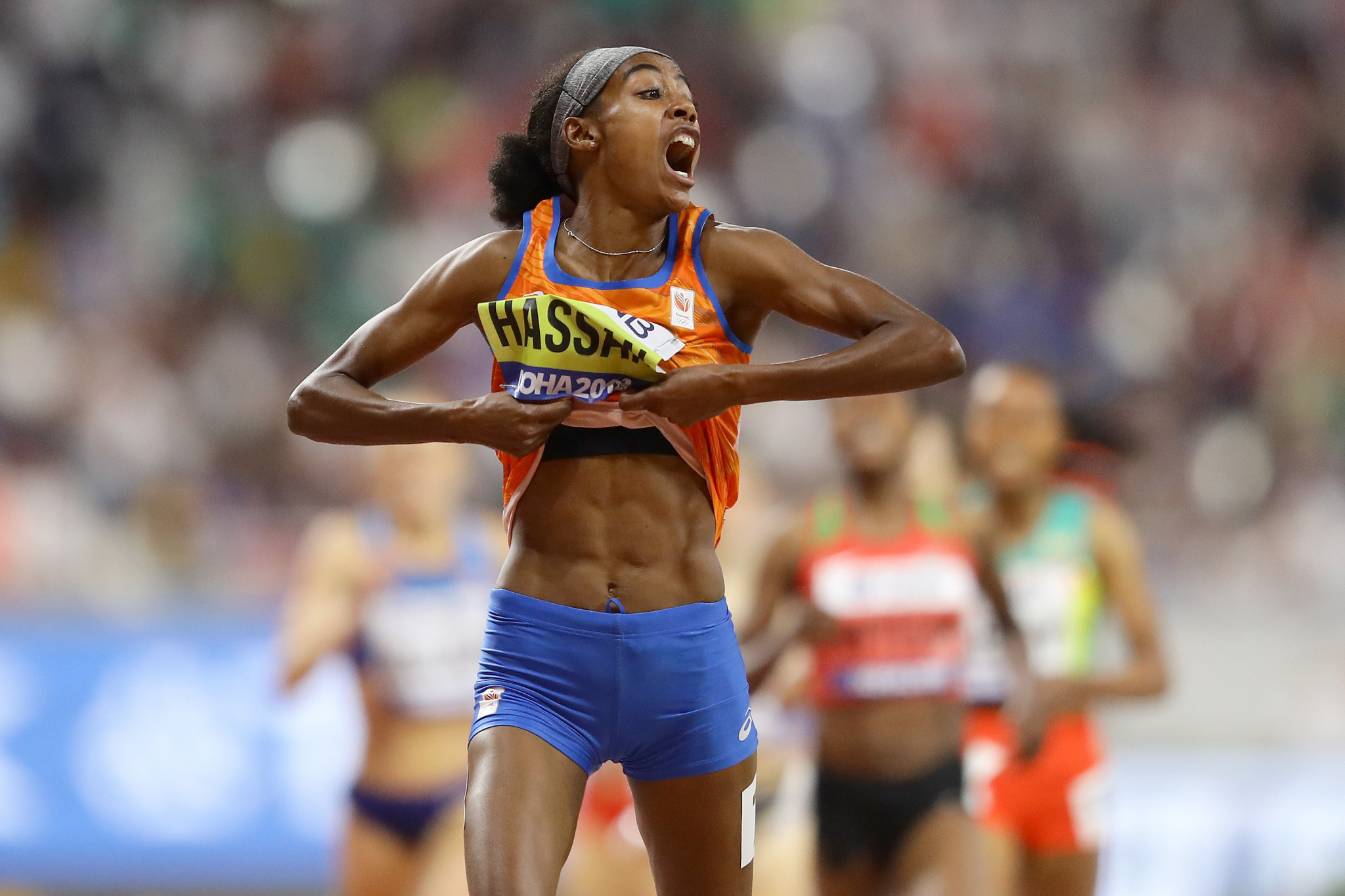 The Netherlands' Sifan Hassan, winner of the 1,500 and 10,000 metres, is among the athletes competing at the IAAF World Championships coached by disgraced American coach Alberto Salazar ©Getty Images