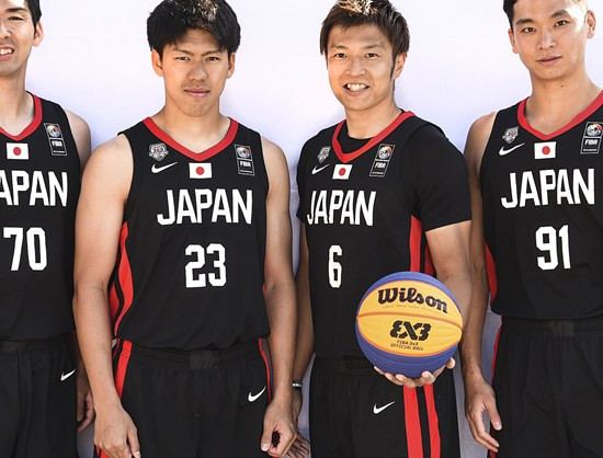 Japan's men are in line to claim the only available automatic 3x3 berth for the host nation ©FIBA