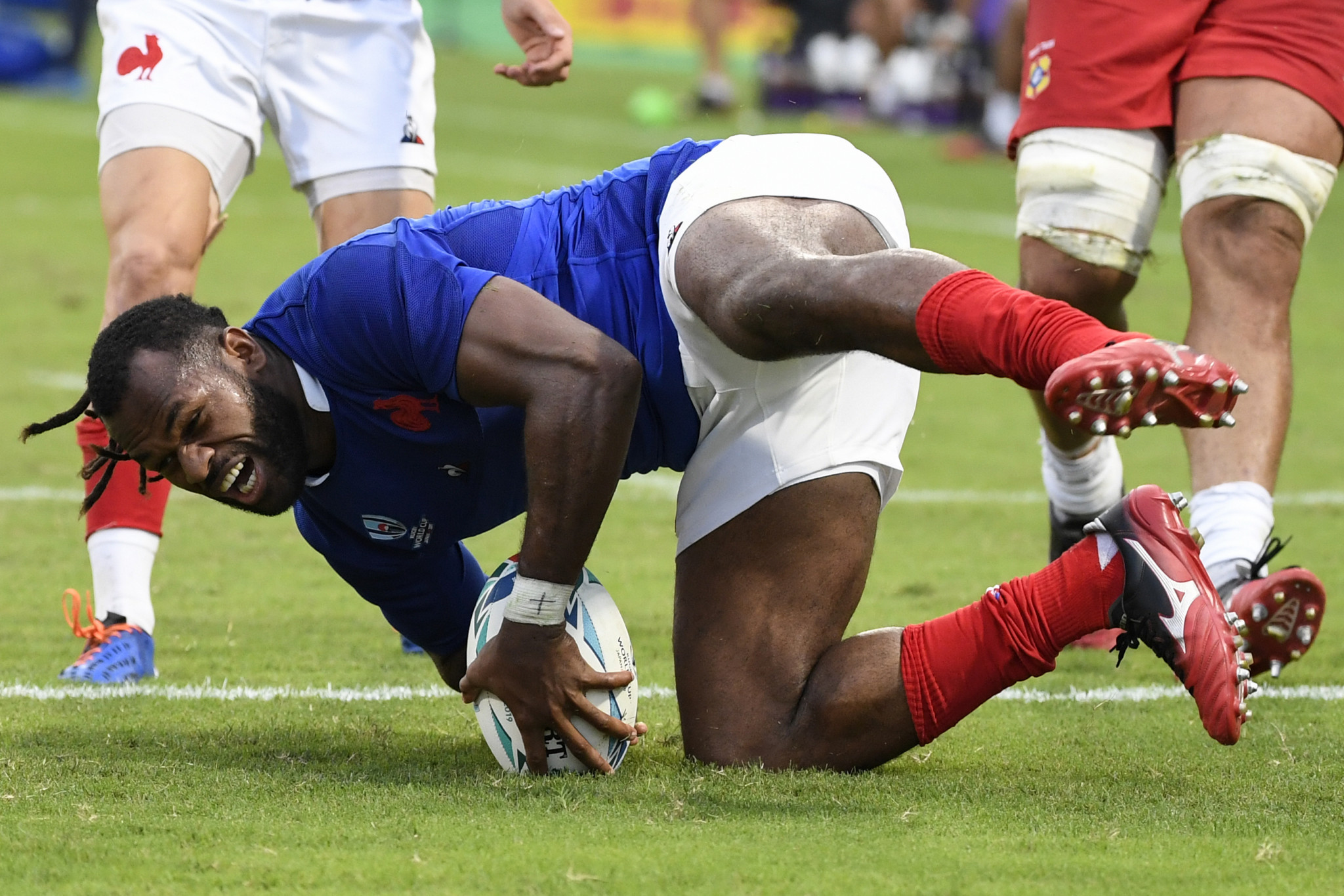 France survive Tonga scare at Rugby World Cup as All Blacks eventually too strong for Namibia