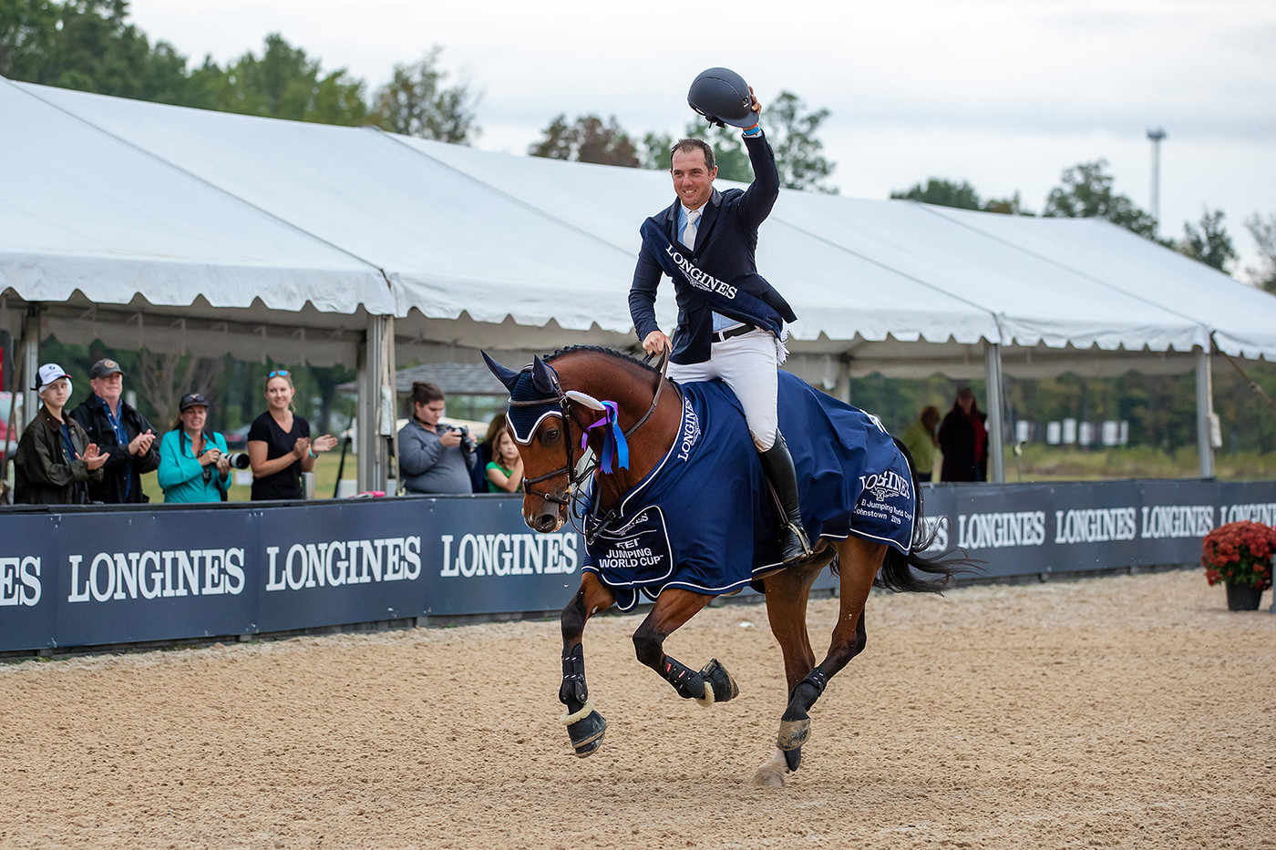 Alex Granato led an American clean sweep of the podium in Columbus ©FEI