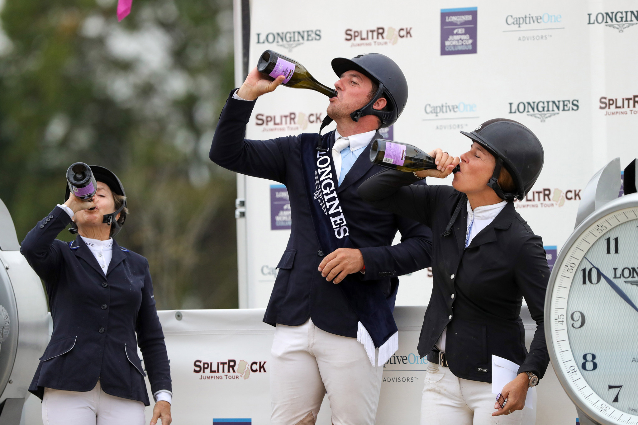 Alex Granato has now won two World Cup legs with Carlchen W ©FEI