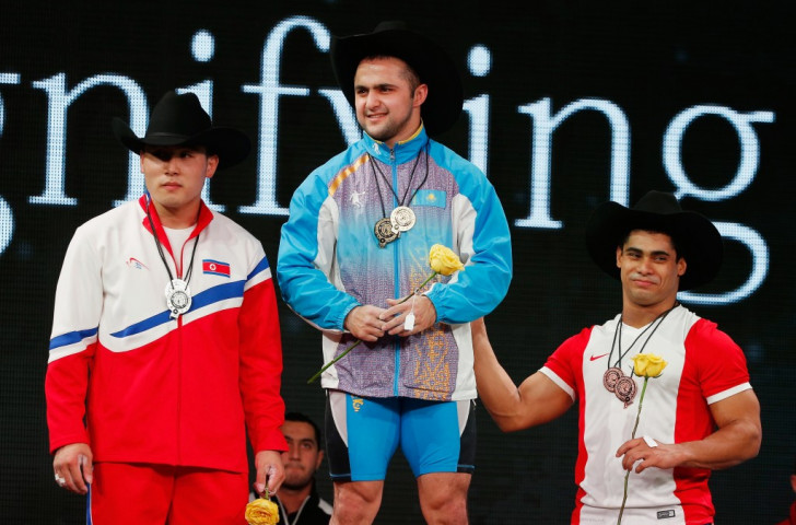 Rahimov emerged from the pack though to land his first world title ©Getty Images