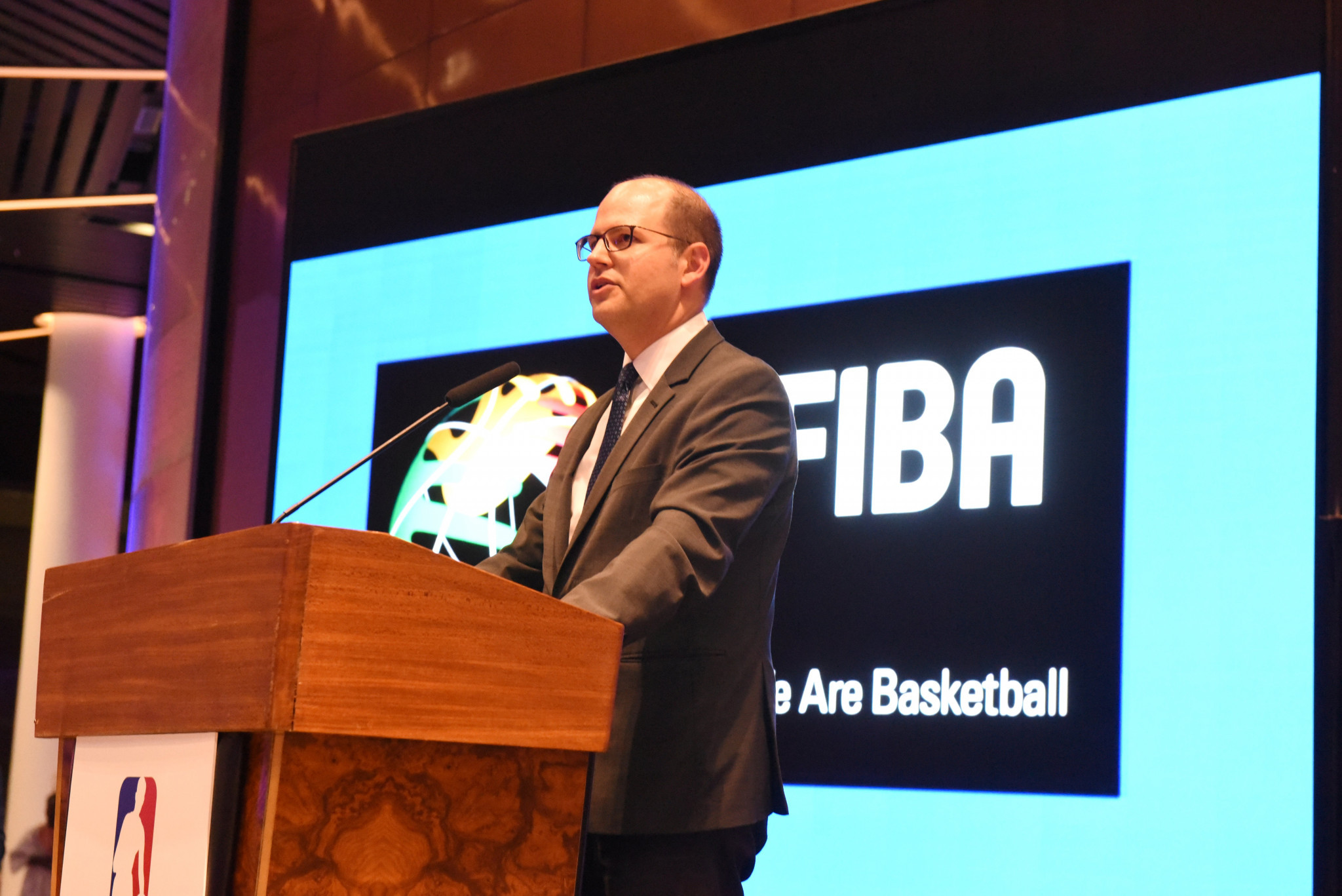 FIBA secretary general Andreas Zagklis said the world governing body is happy to see the IWBF embrace the technology ©Getty Images