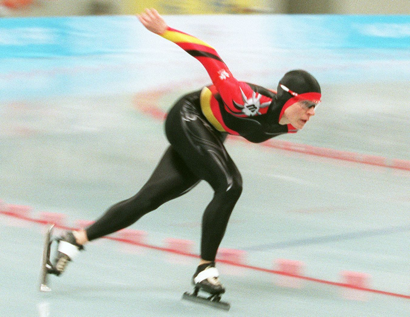 Gunda Niemann-Stirnemann, one of the most successful speed skaters of all time, is among a trio of new inductees into Germany's Sports Hall of Fame ©Getty Images