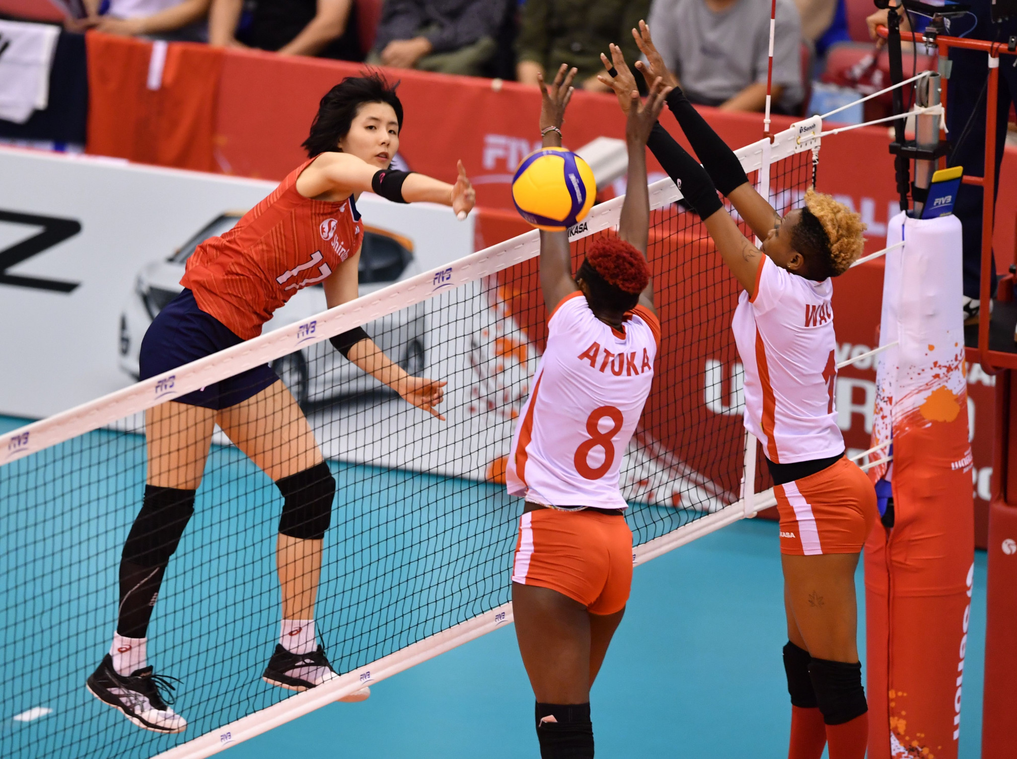Kenya's women competed at the FIVB Women's World Cup last month ©Getty Images