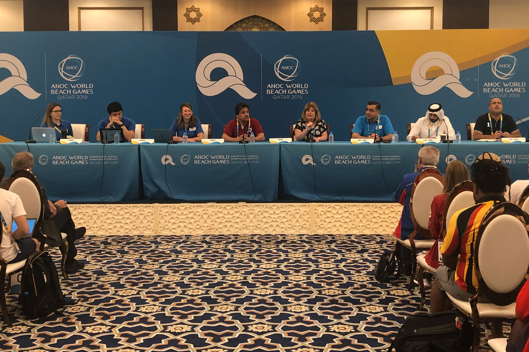 ANOC begin daily Chef de Mission meetings ahead of World Beach Games