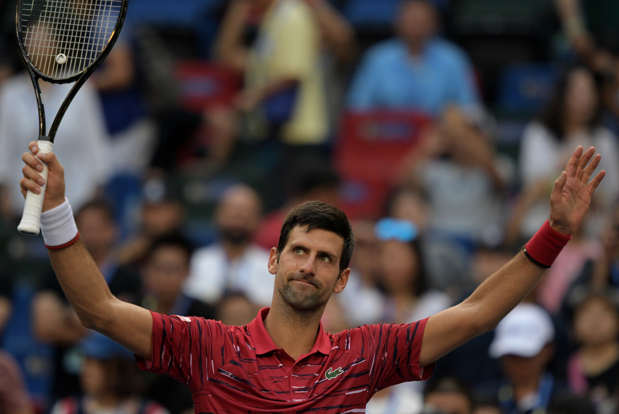 Novak Djokovic was in fine form at the Shanghai Masters ©Getty Images