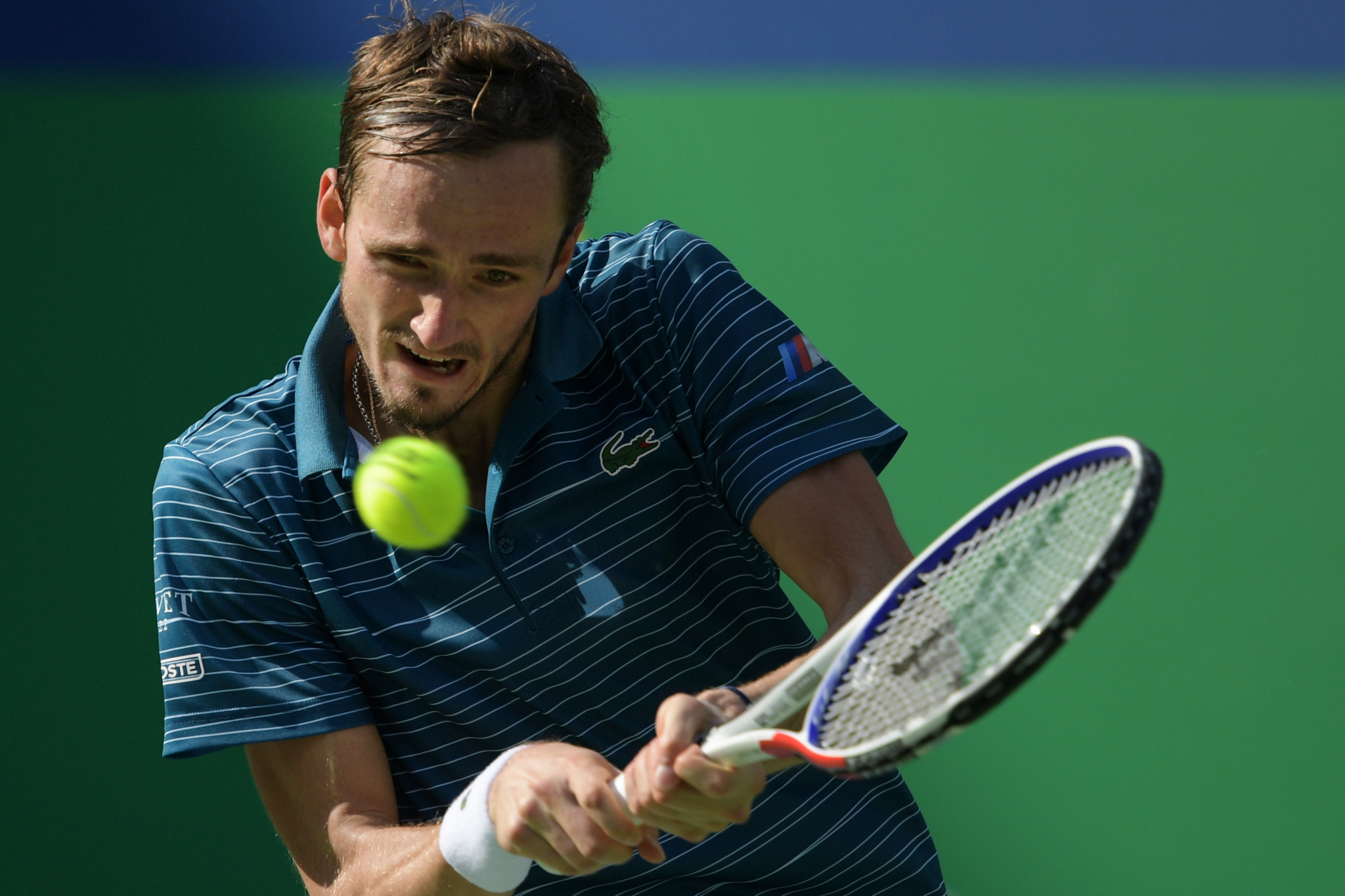 Third-seeded Russian Daniil Medvedev is through to the last eight ©Getty Images