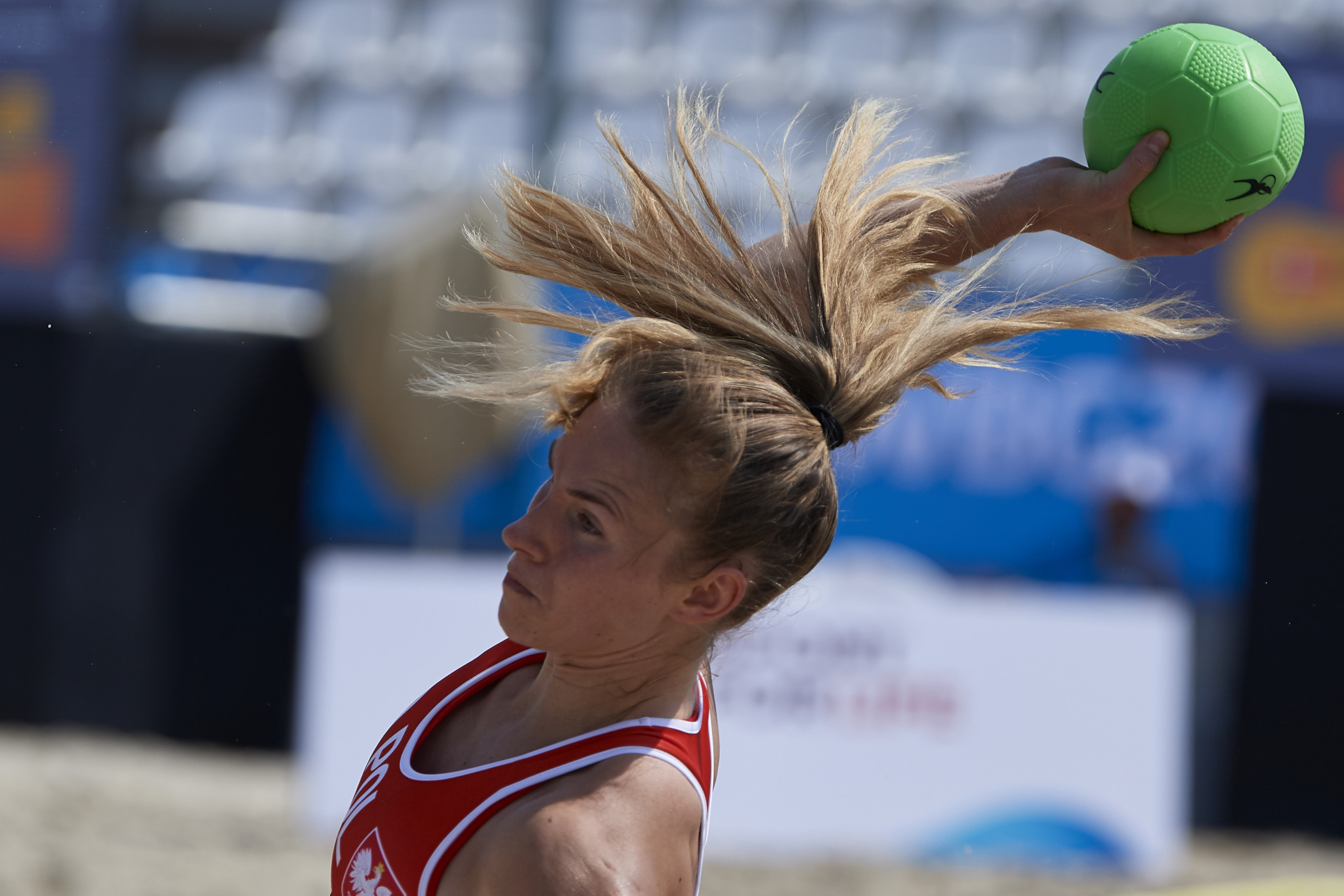 Beach handball competition has begun before the Opening Ceremony tomorrow ©ANOC World Beach Games