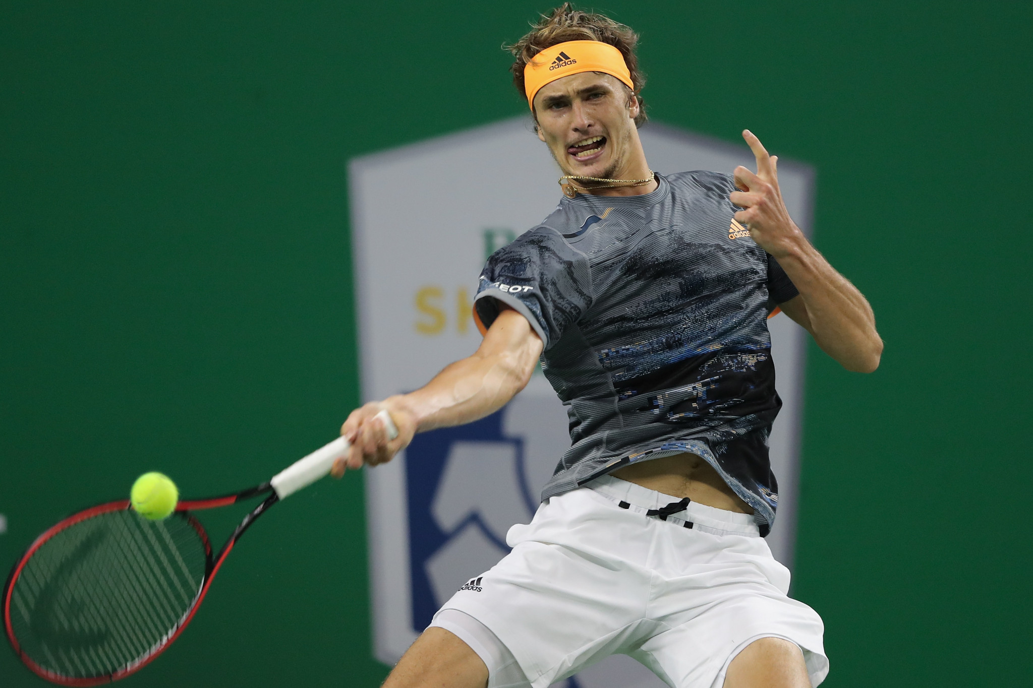 Germany's Alexander Zverev beat Swiss legend Roger Federer in the quarter-finals ©Getty Images