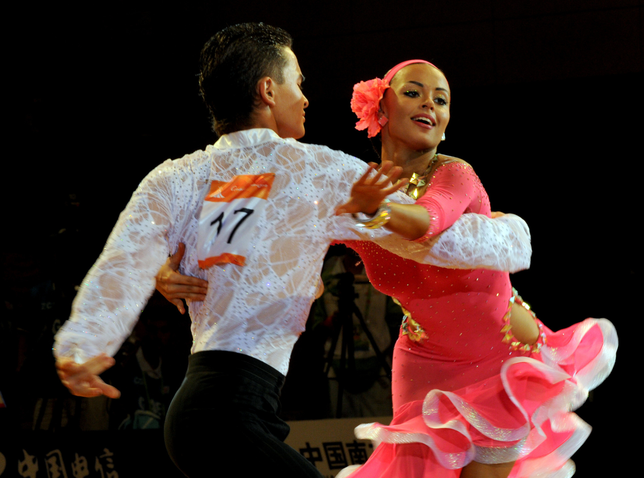 Dancesport has only appeared at the Asian Games once when China won all 10 gold medals at Guangzhou 2010