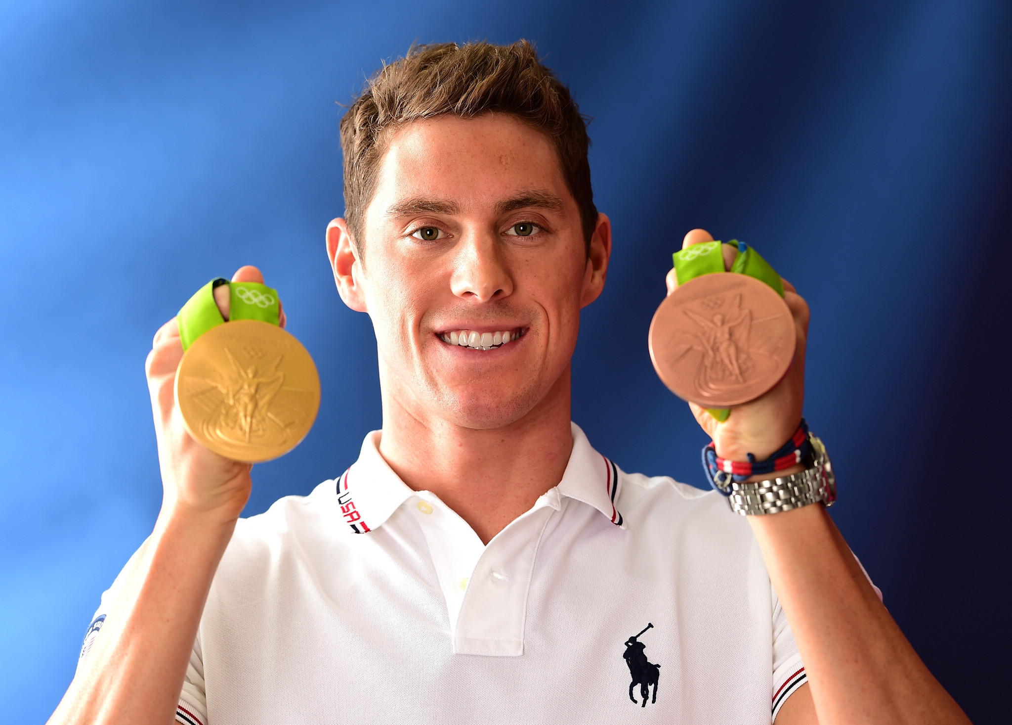 Conor Dwyer won relay gold and individual bronze at the 2016 Olympic Games in Rio ©Getty Images