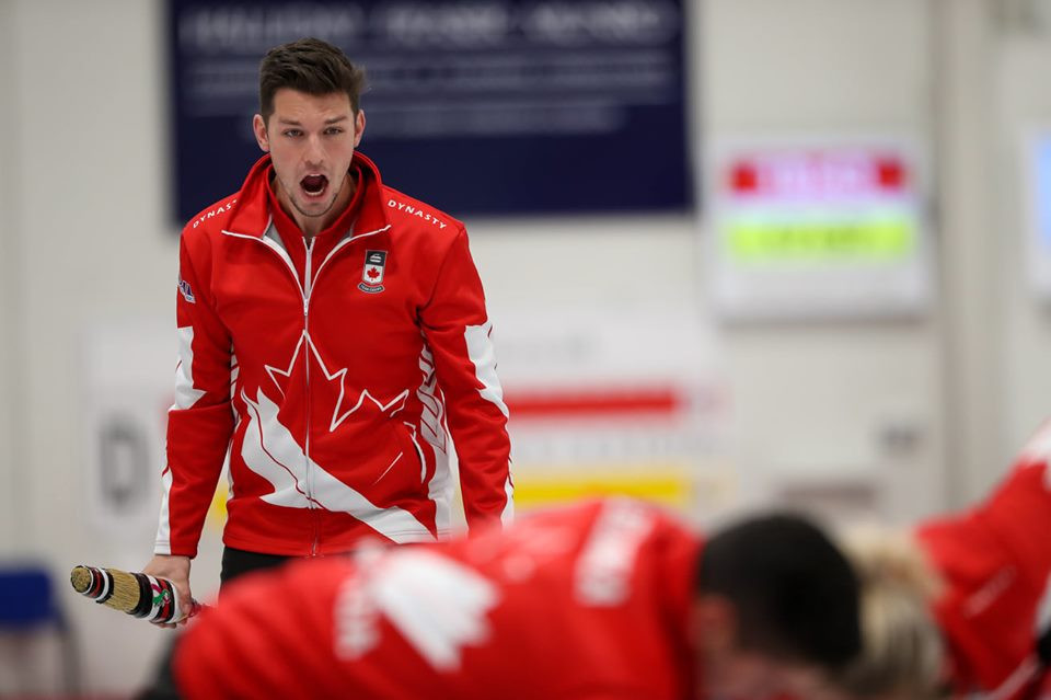 Kosovo missed their opening match of the World Mixed Curling Championship Canada began their defence with a victory ©WCF