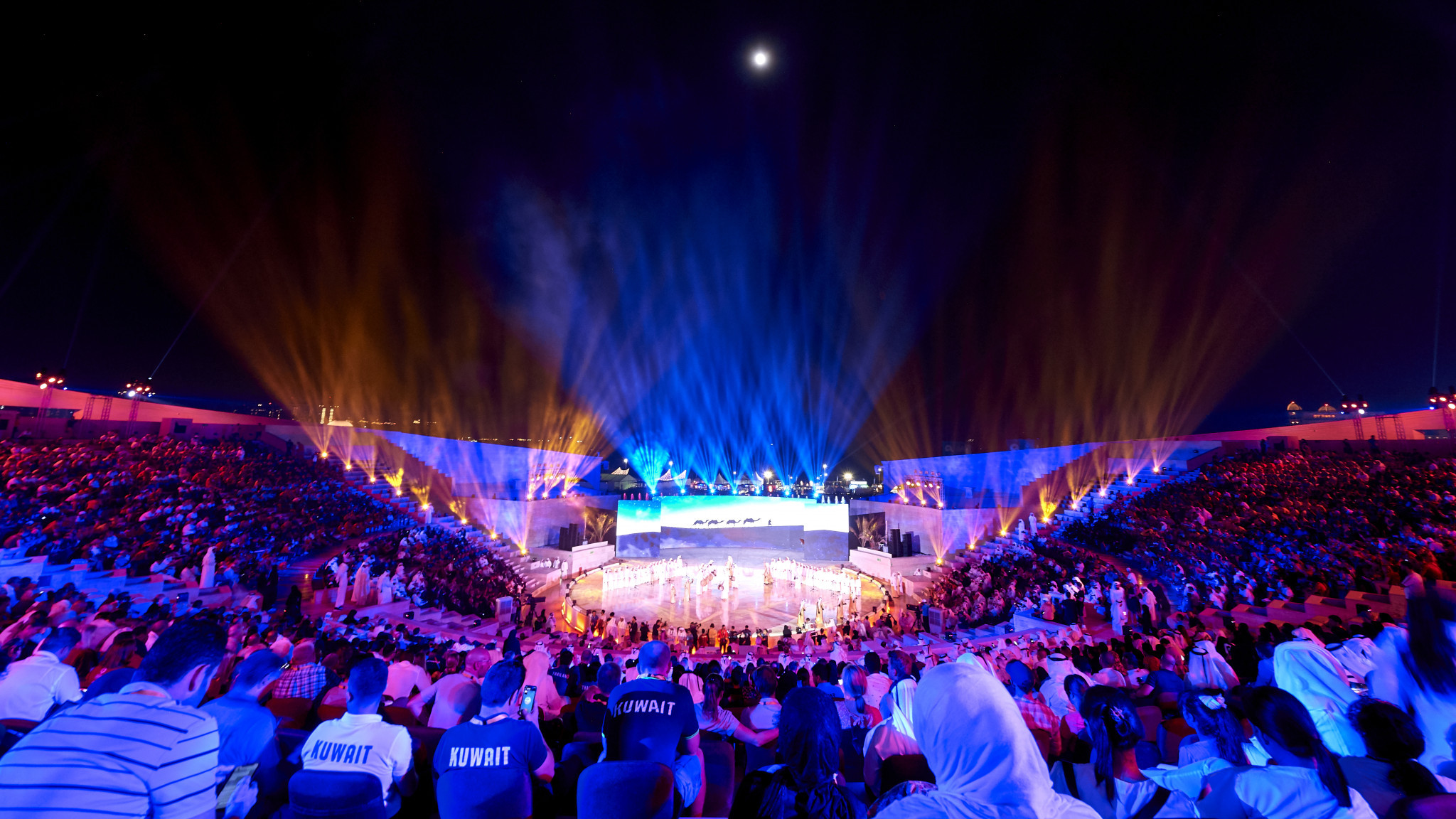 The Opening Ceremony kick-started the ANOC World Beach Games ©ANOC