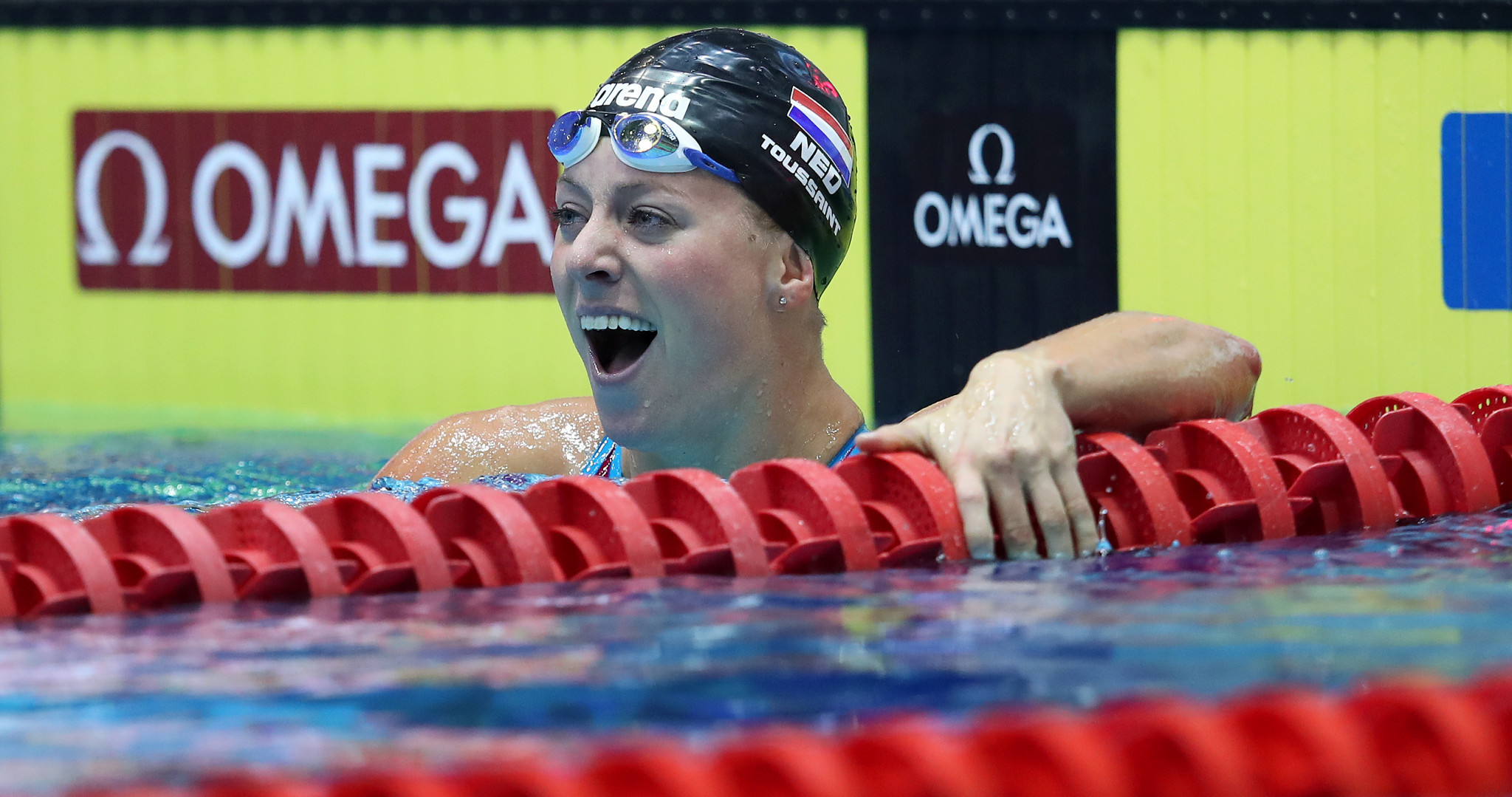 Dutch swimmer Kira Toussaint won the women's 100m backstroke to deny Katinka Hosszú ©Getty Images