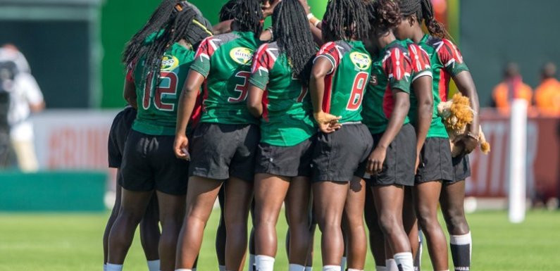 Kenya won all three of their matches today at the Rugby Africa Women's Sevens in Tunisia without conceding a point ©Kenya Rugby