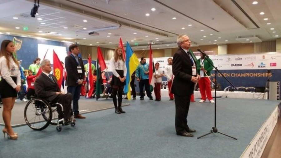 Laszlo Habis, Mayor of Eger, officially opened the Championships