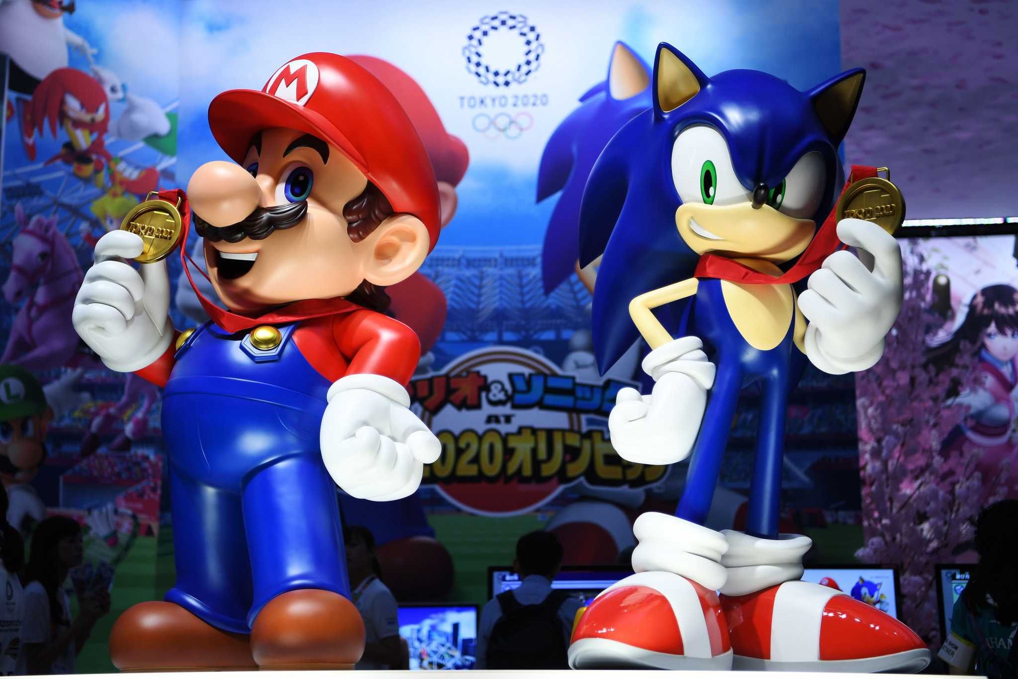 Mario and Sonic will target Olympic gold when the Nintendo Switch game is launched on November 5 ©Getty Images 