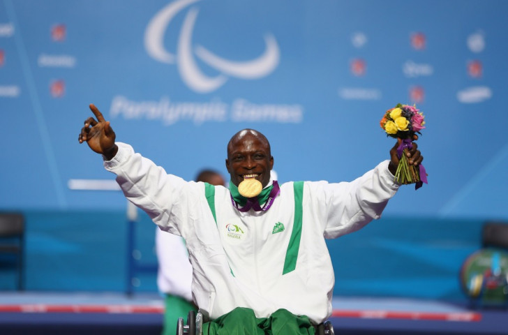 Yakubu Adesokan was one of six Nigerian powerlifters to win a gold medal at the London 2012 Paralympic Games