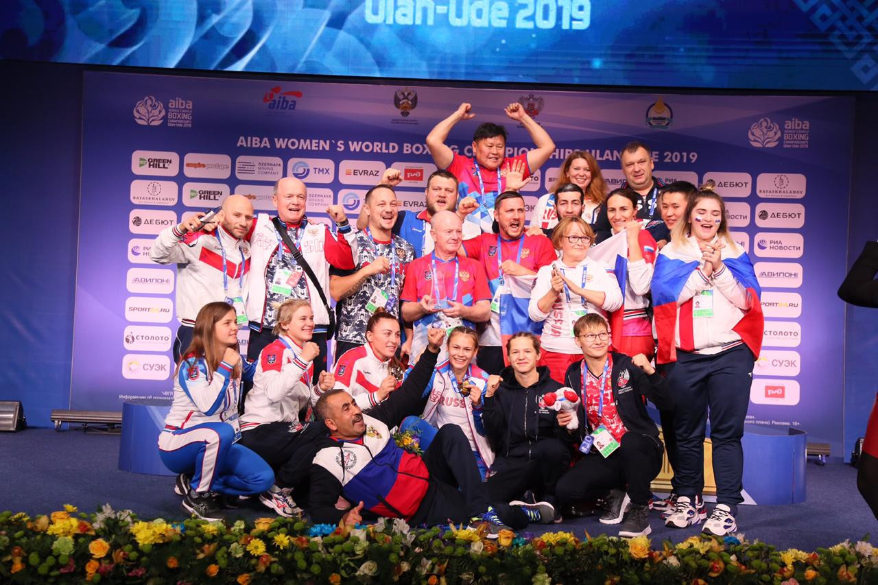 Russia topped the medal table at the AIBA Women's World Championships ©Russian Boxing Federation