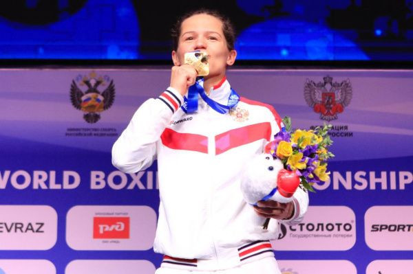 Liliya Aetbaeva earned gold for Russia in the flyweight division ©Russian Boxing Federation