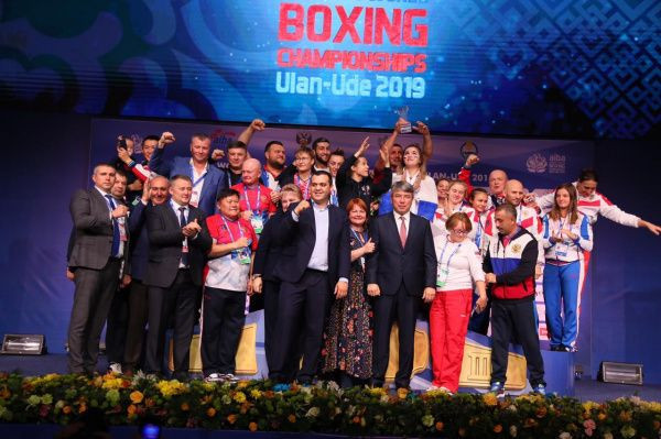 Russia topped the medal table at the Women's World Boxing Championships ©RBF
