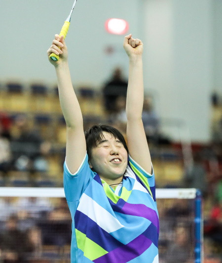Attack was the key to Riko Gunji's triumph in the women's singles final ©BWF