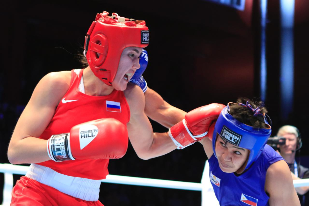 Liudmila Vorontsova was the only Russian boxer who failed to top the podium ©AIBA