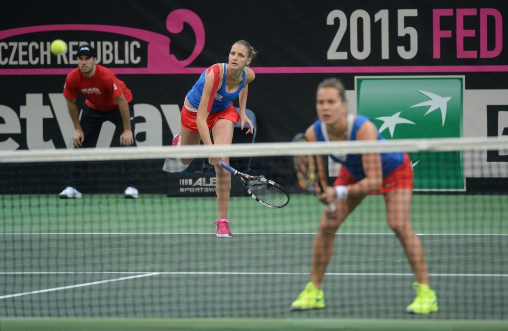 Betway were introduced as a sponsor at the Fed Cup final in Prague