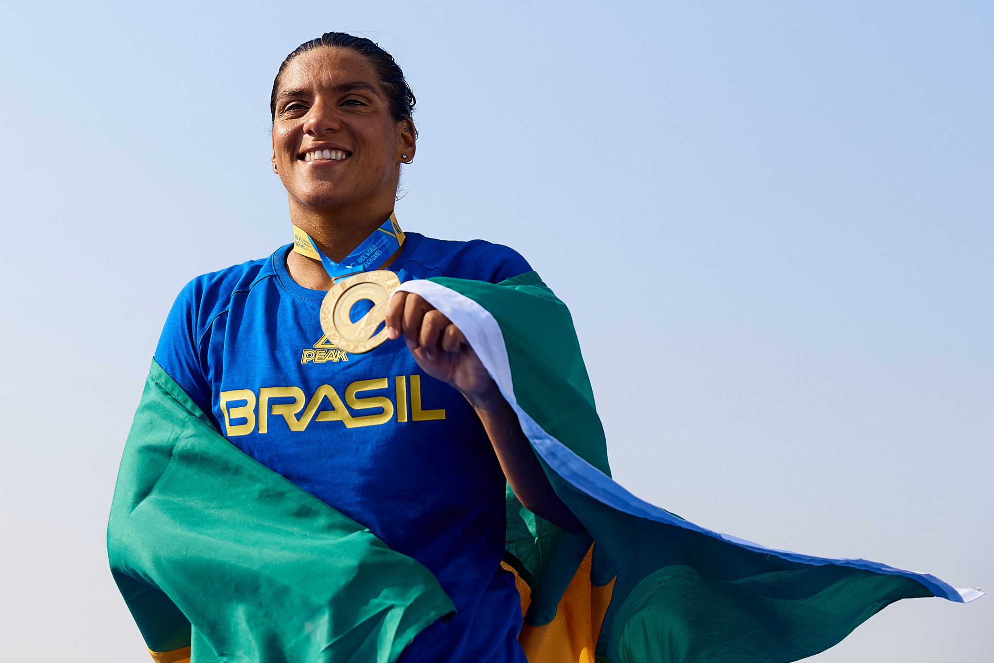 Ana De Jesus Soares of Brazil was the women's champion ©ANOC